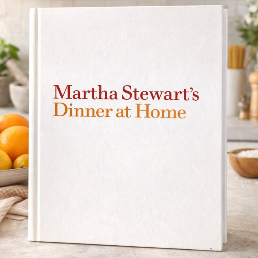 Martha Stewart's Dinner at Home: 52 Quick Meals to Cook for Family and Friends